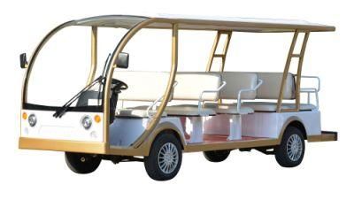 14 Seaters 48V 7.5kw Electric Sightseeing Car Vehicle Passenger Cars