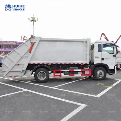 China Brand HOWO Used 6X4 24m3 Compactor Garbage Truck