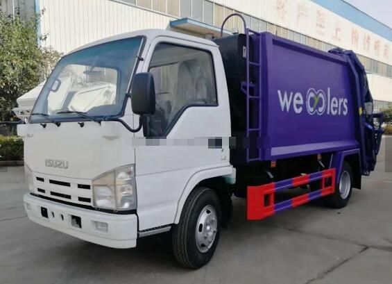 Japan Brand Small Isuzu 3m3 Compactor Garbage Truck