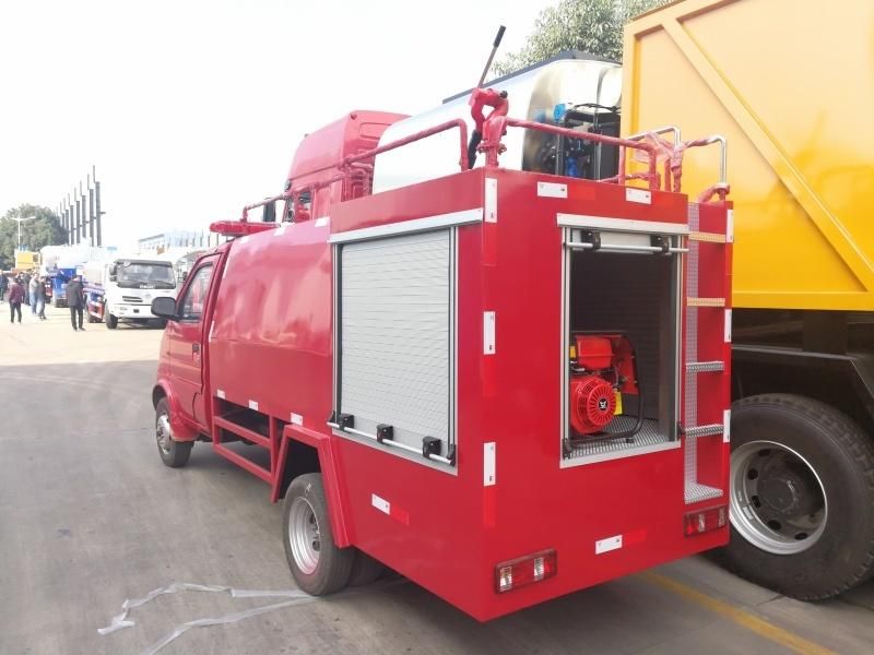 Dongfeng Gasoline Small 500L 1cbm Water Fire Cart