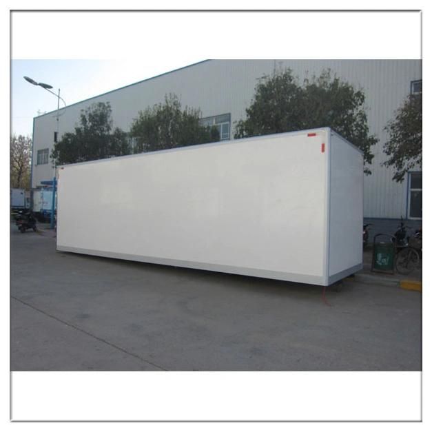 XPS/ PU Insulation CKD/CBU Refrigerated Panel Aluminum Floor Profile Frozen Vegetable Meat Transport Stainless Steel Hardware Refrigerated Truck Body Box