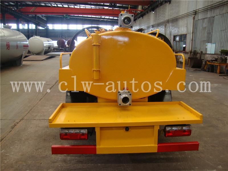 Dongfeng Brand 5 Cbm 5, 000liters Fecal Sewage Suction Truck Vacuum Cleaning Sludge Tanker for Sale