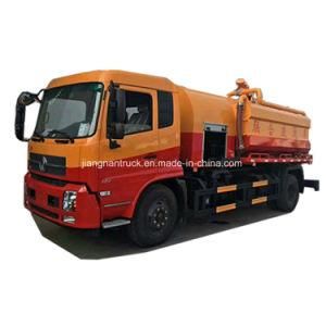 Dongfeng High Pressure Sewer Jetting Sewage Sucker Truck