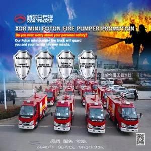 Chinese Popular Model Brand New 500gallons Fire Truck Water Tender