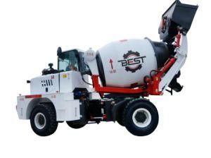Small Mobile 1.2 Cubic Meters Self Loading Concrete Mixer Truck with Factory Price
