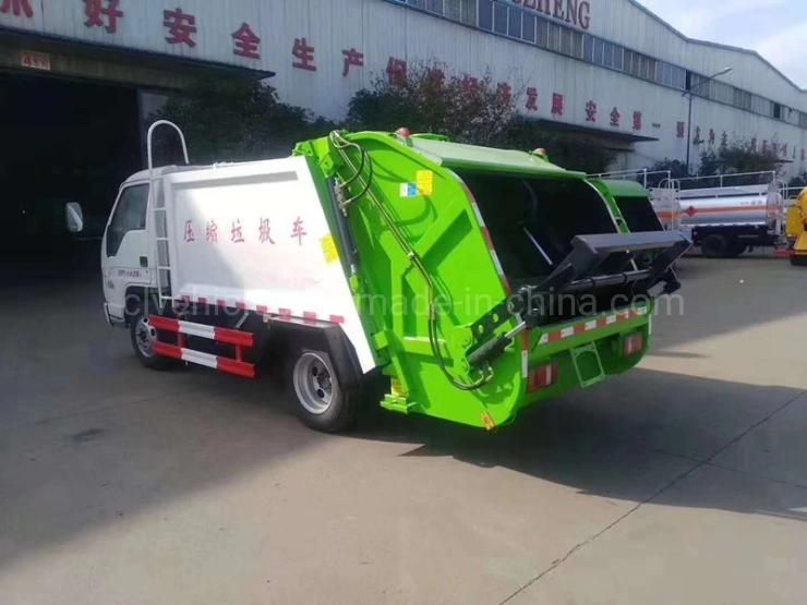 Foton 4X2 4cbm Refuse Collection Vehicle Garbage Compressed Compactor Truck