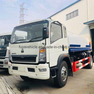 4X2 Small HOWO 6m3 6ton 6000 Litres Drinking Water Delivery Truck