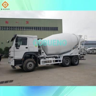 9cbm China Sinotruk HOWO 380HP 6*4 Euro4 Right Hand Driving Rhd Concrete Mixer Truck