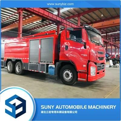 4X2 Fire Fighting Truck with 14000 L Water Tank and 2000 L Foam