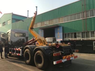 Sinotruk HOWO 336HP 6X4 Hook Arm Garbage Truck