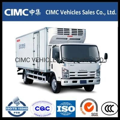 Isuzu 700p Nqr 4*2 Refrigerated Refrigerator Van Truck with 4HK1 Engine