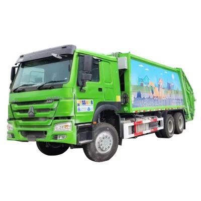 Sinotruk HOWO Compressed Garbage Truck Compression System for Urban Garbage Collection