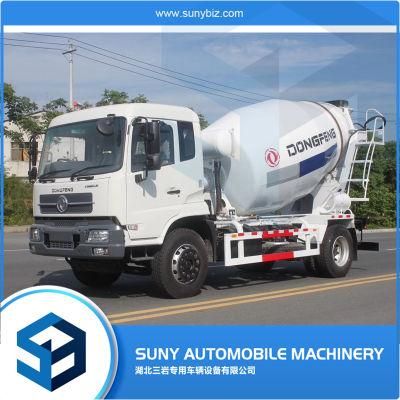 6 Cubic Meters Dongfeng 4X2 Concrete Mixi Drum Trucks