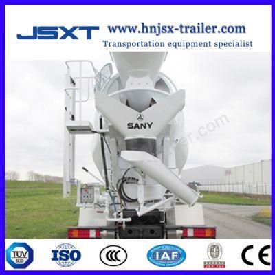 Jushixin Sany 10 Wheels 8-12 Cubic Meters Concrete Mixer Truck/Equipment