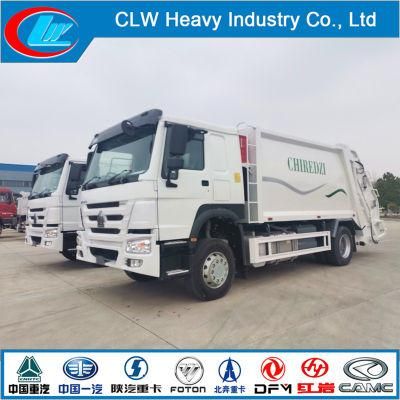 15cbm Sinotruk HOWO Household Garbage Waste Compactor Truck