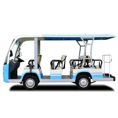 Station White Wuhuanlong 5180*1510*2050 Jiangsu Golf Cart Electric Sightseeing Car