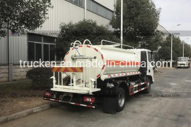 China Foton Aumark-S33 6 Wheeler 4X2 5tons 5mt 5t 5000L Water Bowser Tanker Water Sprinkler Truck