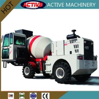 ACTIVE AL912CM 1.2m3 Self Loading Concrete Mixing Plant with CE for Sale