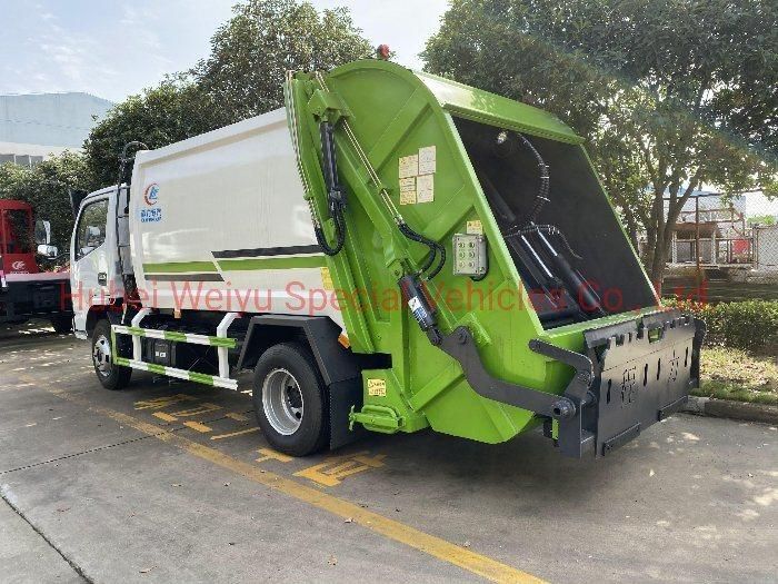 Good Price Dongfeng 5cbm/5000liters Hydraulic Compressing Waste Collecting/Collection Compactor Garbage Truck