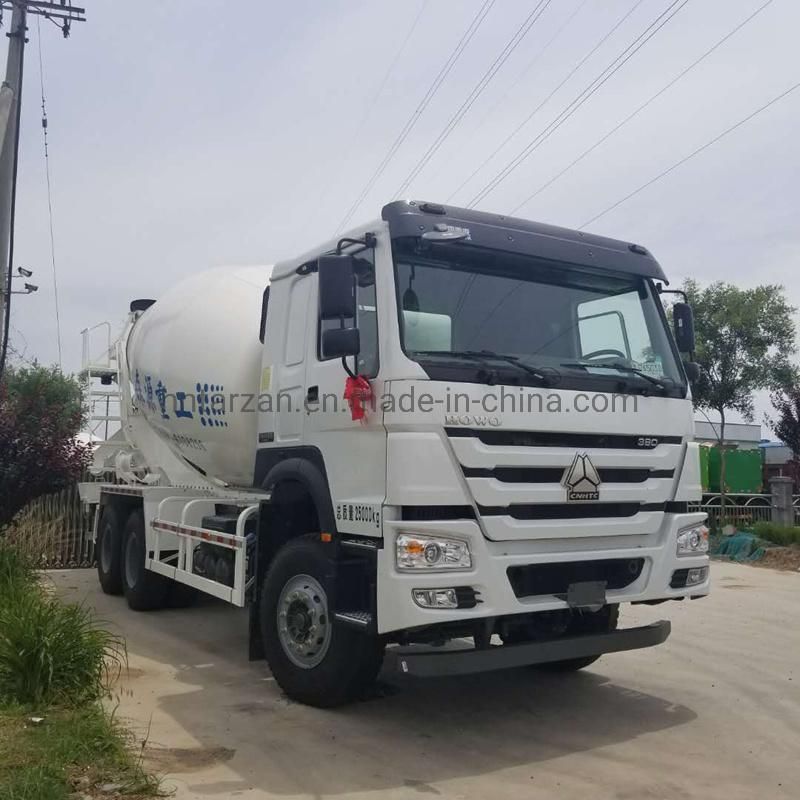 Rhd 12cbm Used HOWO 6X4 Construction Concrete Mixer Truck