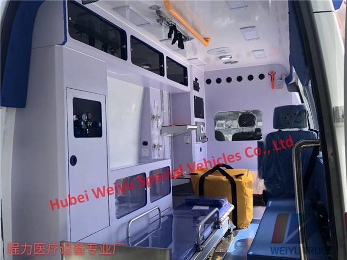 Factory Price China Diesel Gasoline Engine ICU Emergency Negative Pressure Isolation Ambulance