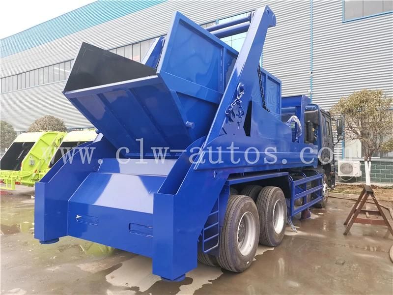 Sinotruk HOWO 12cbm 6X4 Swing-Arm Type Garbage Truck