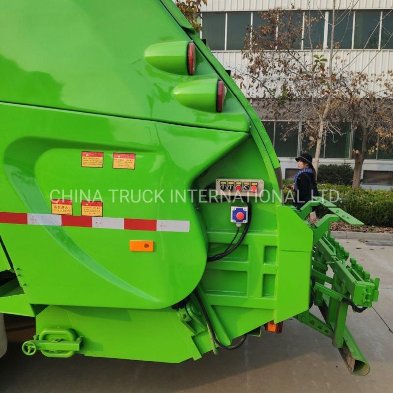 China Truck International Sinotruk HOWO 4X2 266HP 12cbm Garbage Compactor Truck
