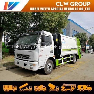 Dongfeng 5000L 6000L Compactor Garbage Truck 8000L Waste Truck 7000L Waste Collection Truck