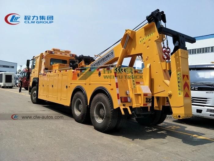 Factory Price Sinotruk HOWO 20t-30tons Recovery Truck 340HP Diesel Engine Towing Wrecker Tow Truck