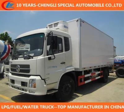 Dongfeng 32cbm Refrigerator Van Truck 32cbm Freezer Truck 4X2 Refrigerator Truck