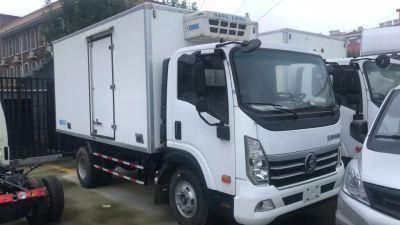 Sintruk 4X2 Chinese Brand 8ton Small Mobile Refrigerated Van Truck Ice Cream Freezer Cargo Truck for Sale
