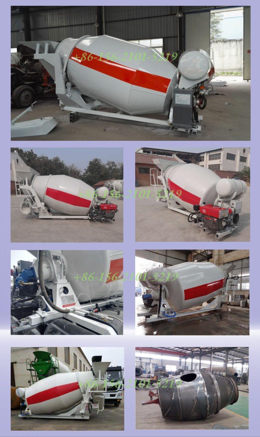 Bueno Brand 20cbm Material Cement Concrete Mixer Drum for Volvo Man Mack Concrete Mixer Truck Chassis