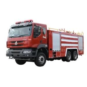 Liuqi New Design 6X4 12-14 Tons Water Foam Fire Fighting Truck