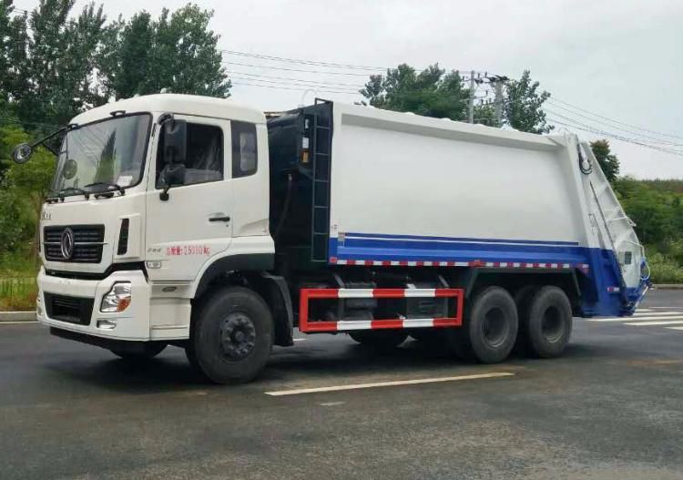 Waste Management Garbage Truck 18cbm 20cbm Dongfeng Kinland Refuse Garbage Compactor Truck
