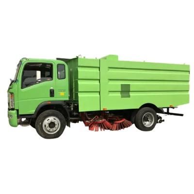 HOWO Sanitation Vehicle Road Sweeper Truck with Low Price