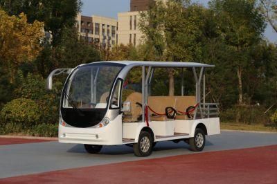 14 Seats Electric Sightseeing Car Battery Powered AC Motor Have CE Certificate on Sale for Hotel Resort