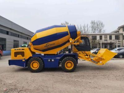 4.5cbm Self Loading Concrete Mobile Mixer Equipment