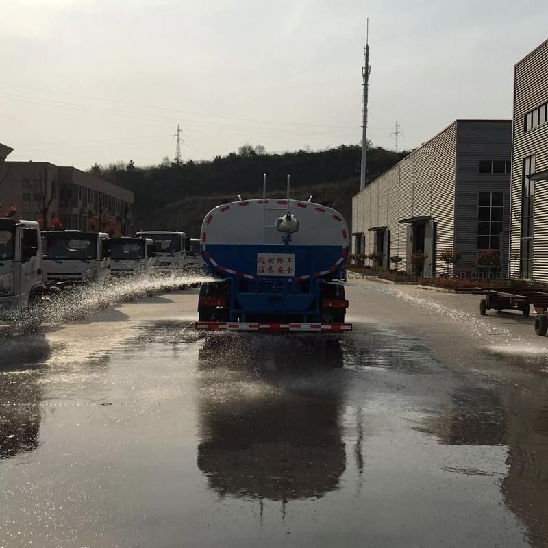 Dongfeng 4X2 Sprinkler 10cbm Stainless Steel Pure Water Tanker Truck for Sale