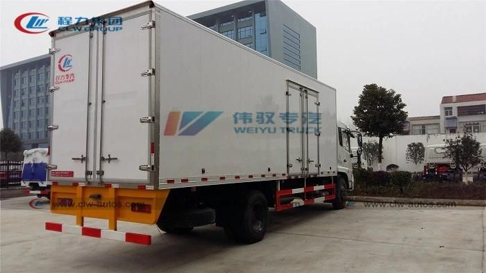 Dongfeng 4X2 Refrigerated Cargo Van Truck for Seafood 5-10t Freezer Cooling Refrigerator Truck