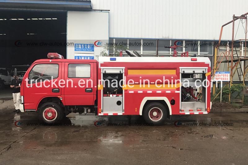 HOWO/Dongfeng 4X2 Small 5000L 5tons Fire Water Sprinkler Truck Mini Fire Fighting Truck for Forest Emergency Rescue