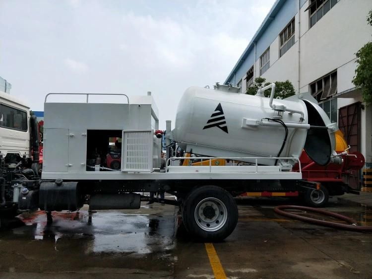 Vacuum Sewage Pump Waste Water Carrier Suction Truck Superstructure