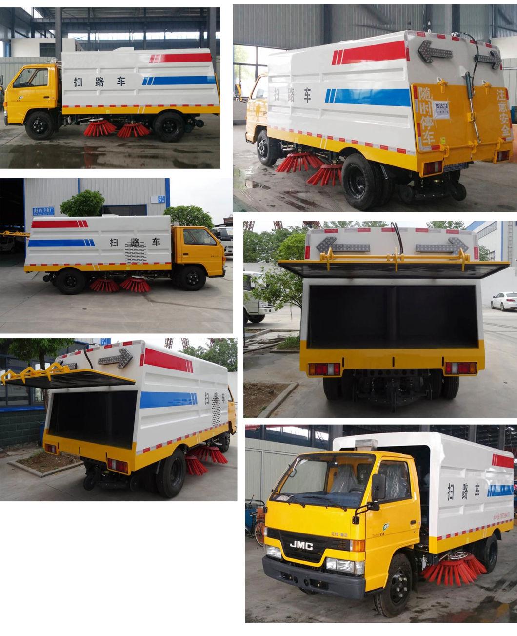 Clw Brand Jmc 2500liters Mini Truck Street Sweeper