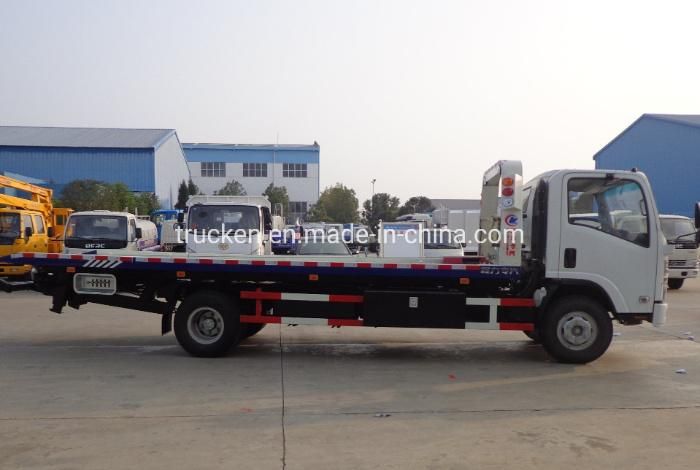 Factory Supplier Isuzu 8tons Recovery Truck Body Wrecker Towing Car