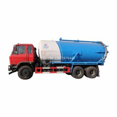 Brand New Clw Dongfeng 6X4 Vacuum Garbage Truck 16tons 18tons