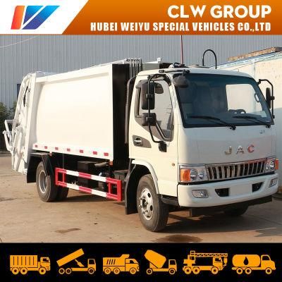 JAC 5ton/5tons 8cbm/8000liters Compression Roll-off Compressing Garbage Waste Truck