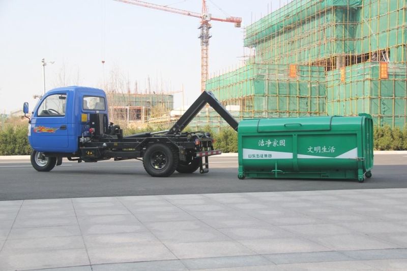 WUZHENG Carriage Detachable Type Garbage Mini TRICYCLE/Garbage Tricycle /Garbage vehicle