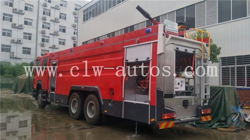 Sinotruk HOWO 6X4 371HP Fire Rescue Water and Foam Tank Truck Fire Fighting Truck Emergency Fire Engine Fire Pumper Trucks