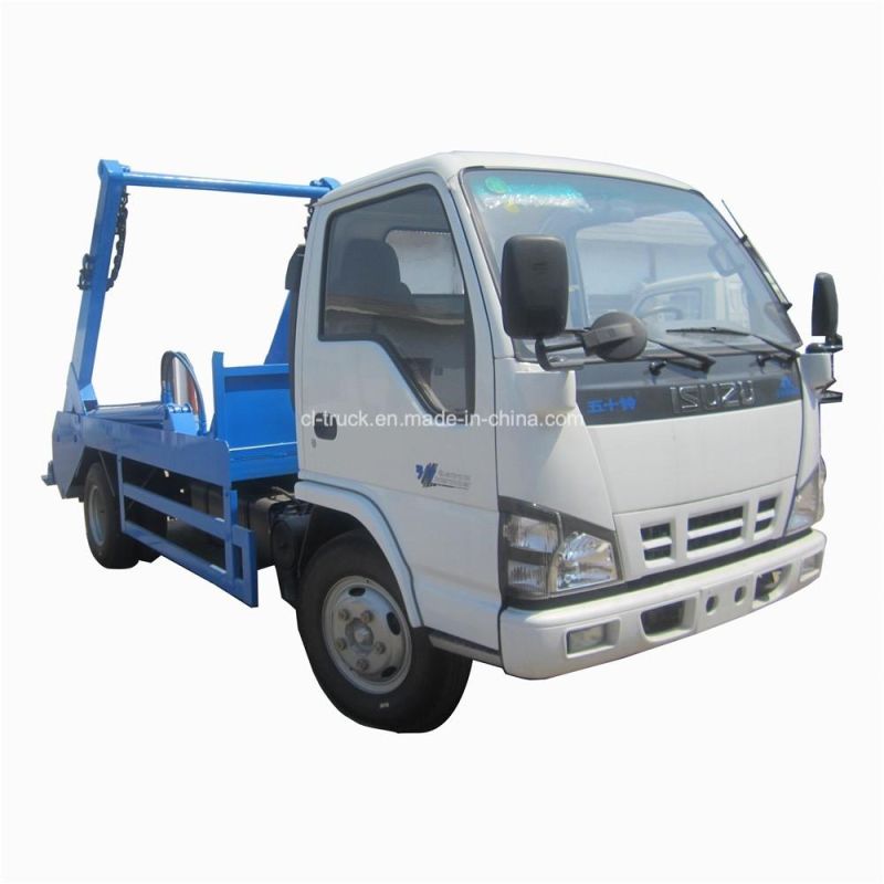 Isuzu 600p 5m3 Swing Arms Garbage Vehicle Skip Loader Truck