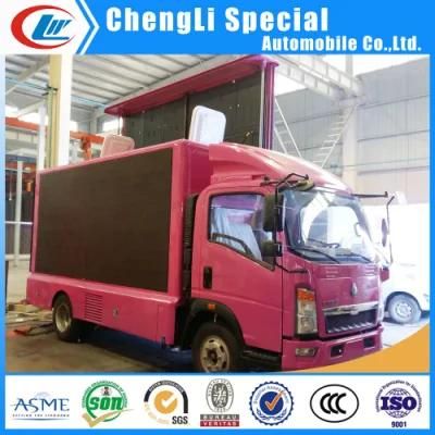 P8 P10 Colorful Screen Outside Advertising LED Truck for Sale