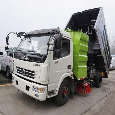 Dongfeng Vacuum Road Sweeper Truck Street Cleaning Vehicle